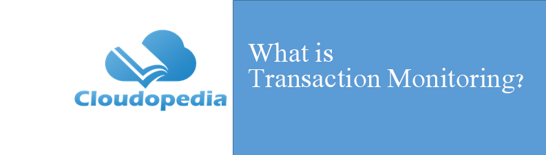 Definition of Transaction Monitoring