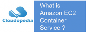 Definition of Amazon EC2 container service